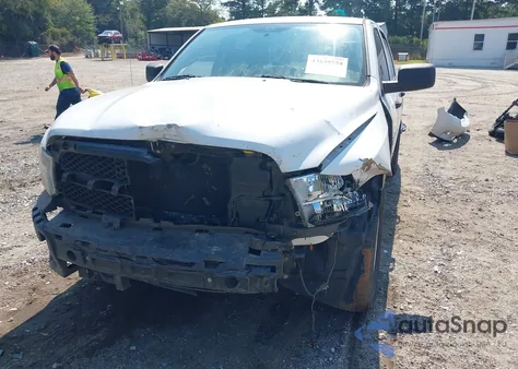 2012 Ram 1500 St из США, поврежденный, VIN 1C6RD6KT4CS330438